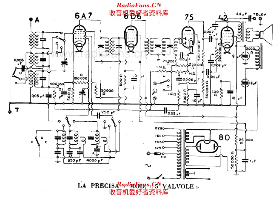 Fada 5 valvole 电路原理图.pdf_第1页