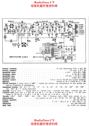 Geloso G226A Amplifier alternate 电路原理图.pdf