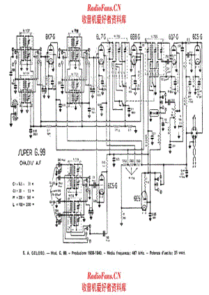 Geloso Super G99 IF unit 电路原理图.pdf