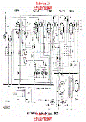 Autovox RA39 电路原理图.pdf