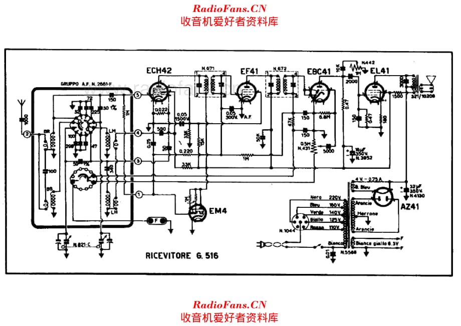 Geloso G516 电路原理图.pdf_第1页