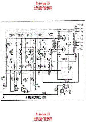 Geloso G216 Amplifier alternate 电路原理图.pdf