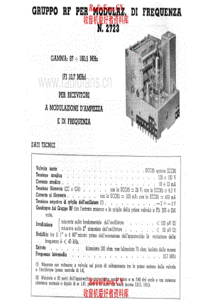 Geloso 2723 FM RF Unit specs 电路原理图.pdf
