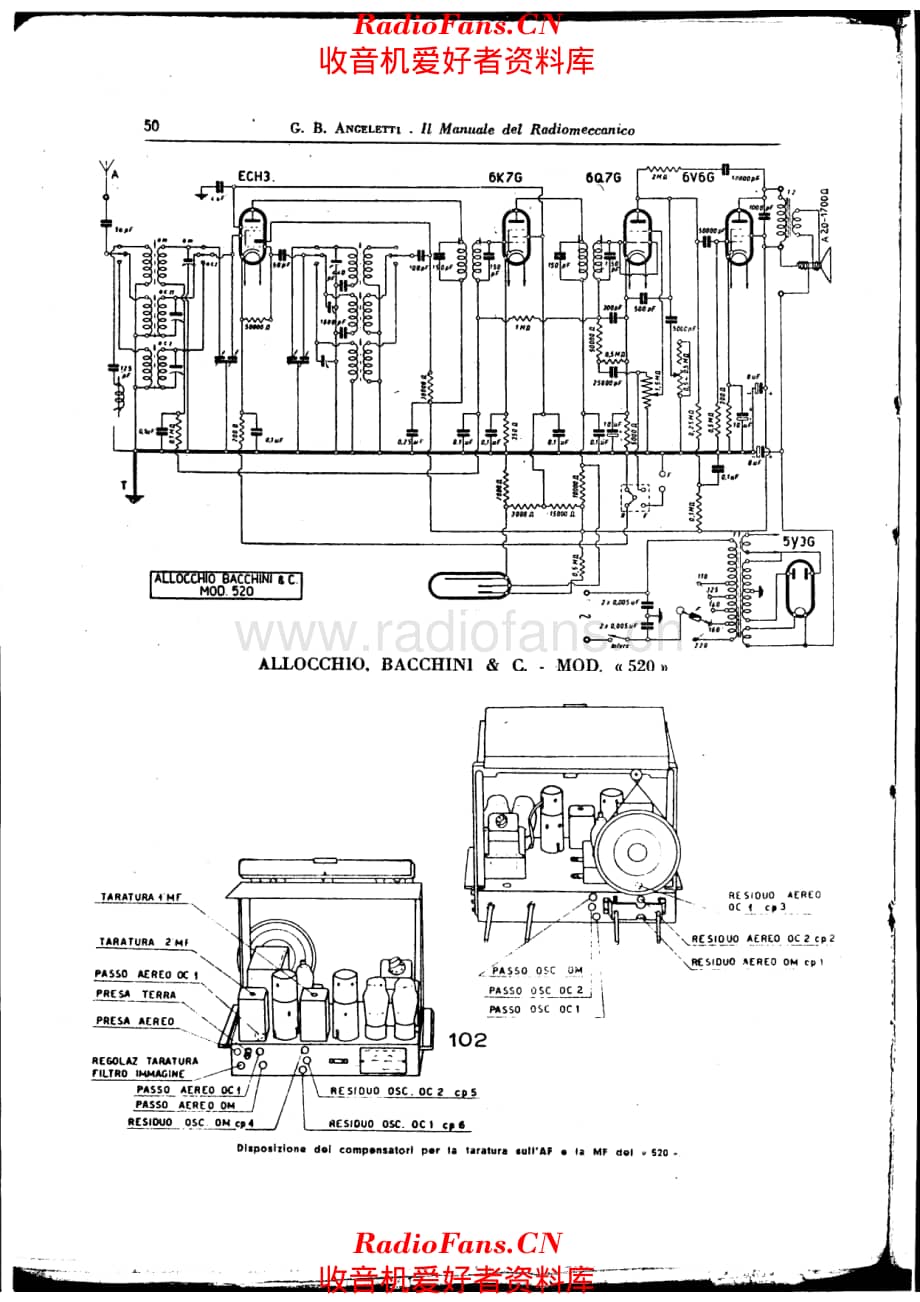 Allocchio Bacchini 520 电路原理图.pdf_第1页