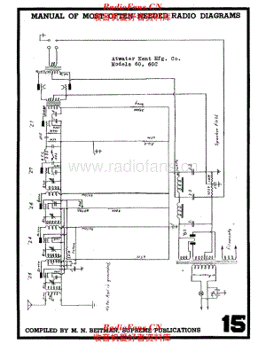Atwater Kent 60 60C 电路原理图.pdf