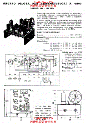 Geloso VFO 4-103 specs 电路原理图.pdf