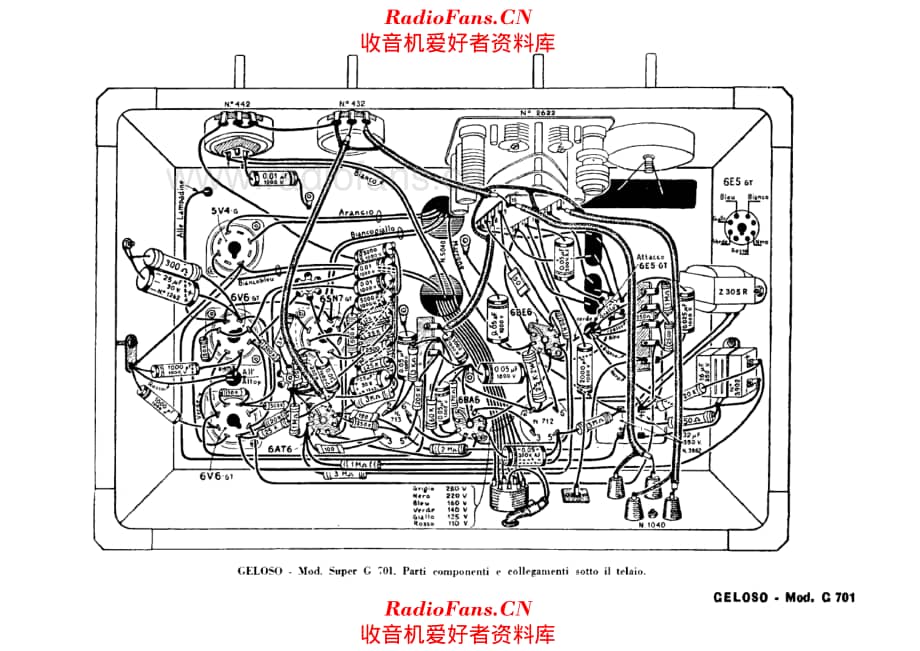 Geloso Super G701 assembly 电路原理图.pdf_第1页