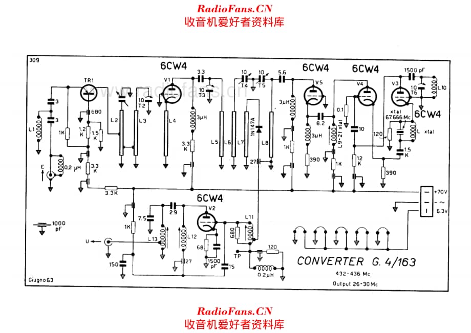 Geloso G4-163 Converter 电路原理图.pdf_第1页