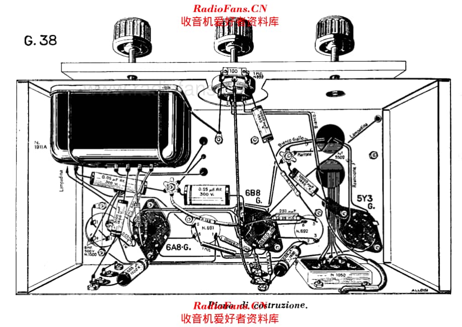 Geloso G38 Tuner assembly 电路原理图.pdf_第1页