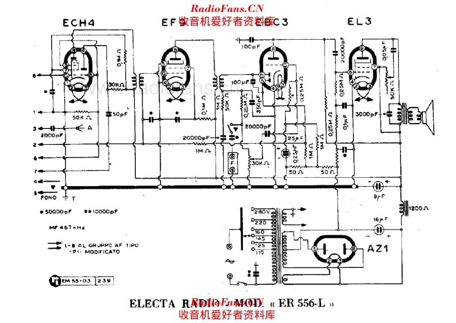 Electa Radio ER556L 电路原理图.pdf_第1页