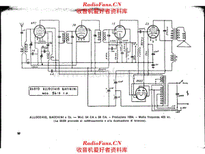 Allocchio Bacchini 54CA_56CA 电路原理图.pdf