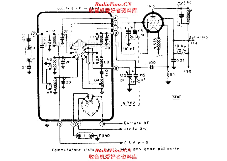 Geloso 2643 RF Unit 电路原理图.pdf_第1页