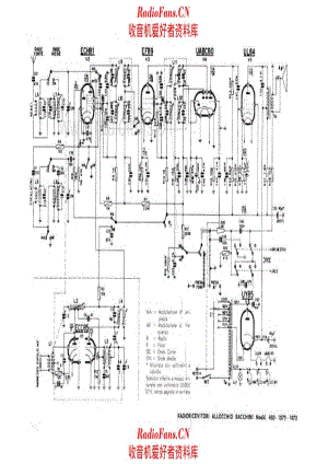 Allocchio Bacchini 450 - 1070 - 1072 电路原理图.pdf