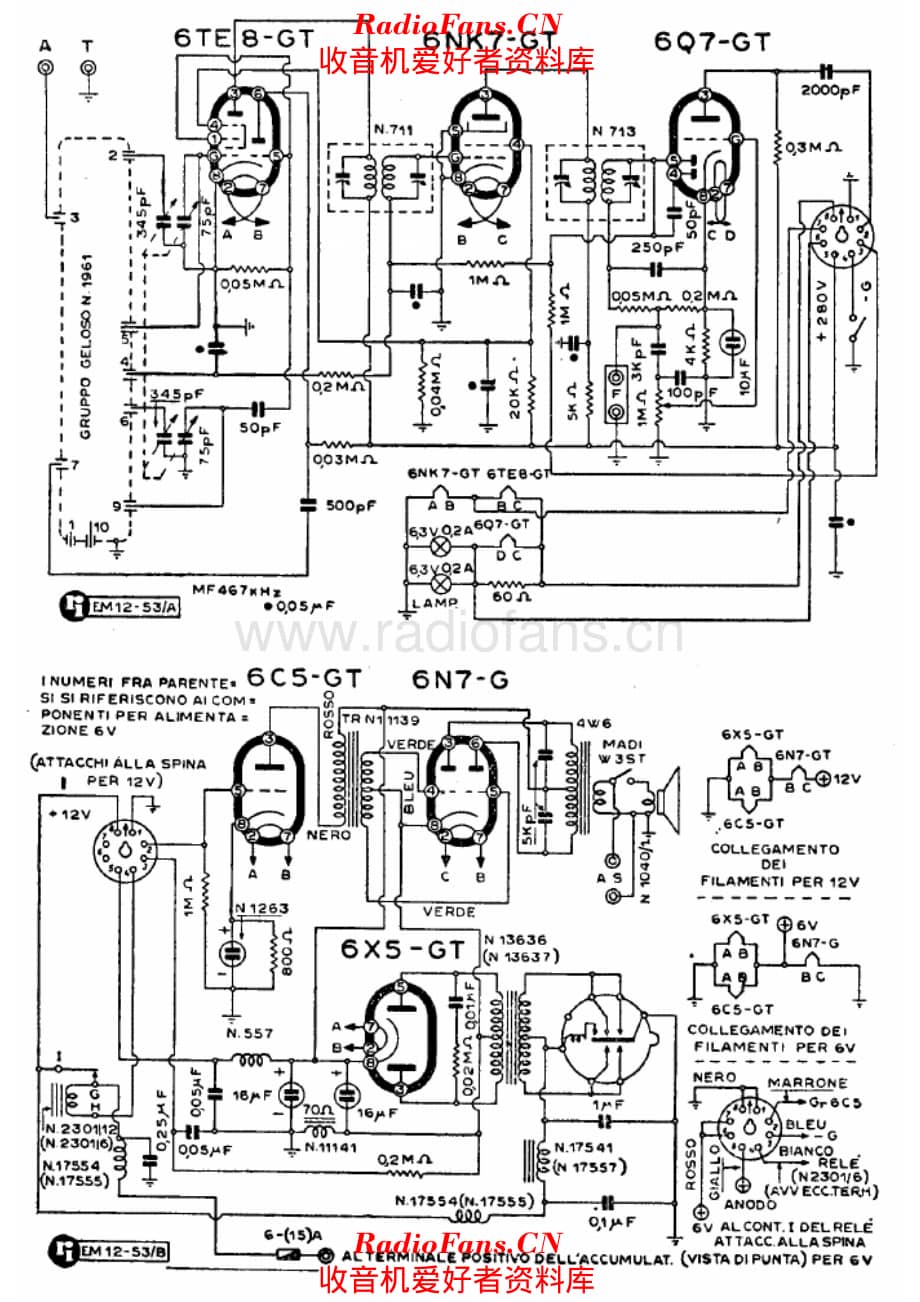 Geloso GN601 电路原理图.pdf_第1页