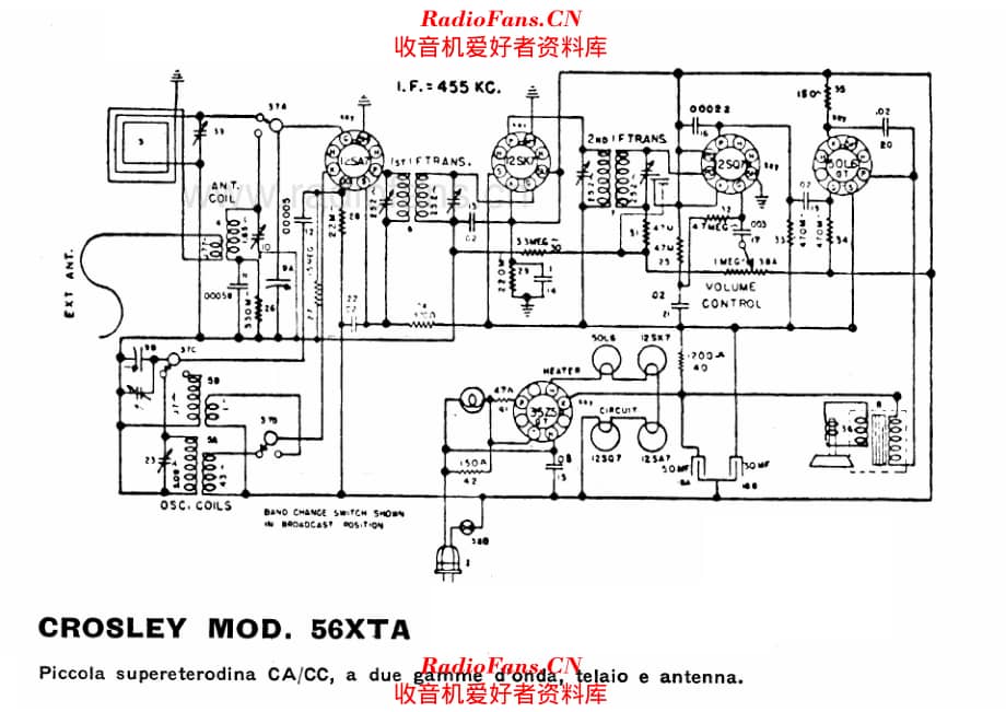 Crosley 56XTA 电路原理图.pdf_第1页
