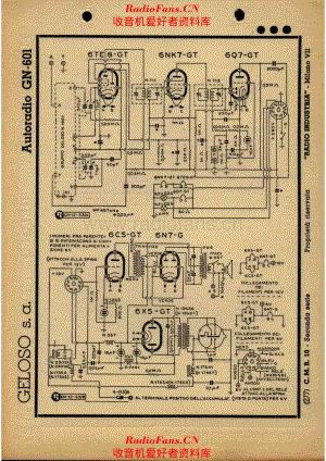 Geloso GN601 alternate 电路原理图.pdf