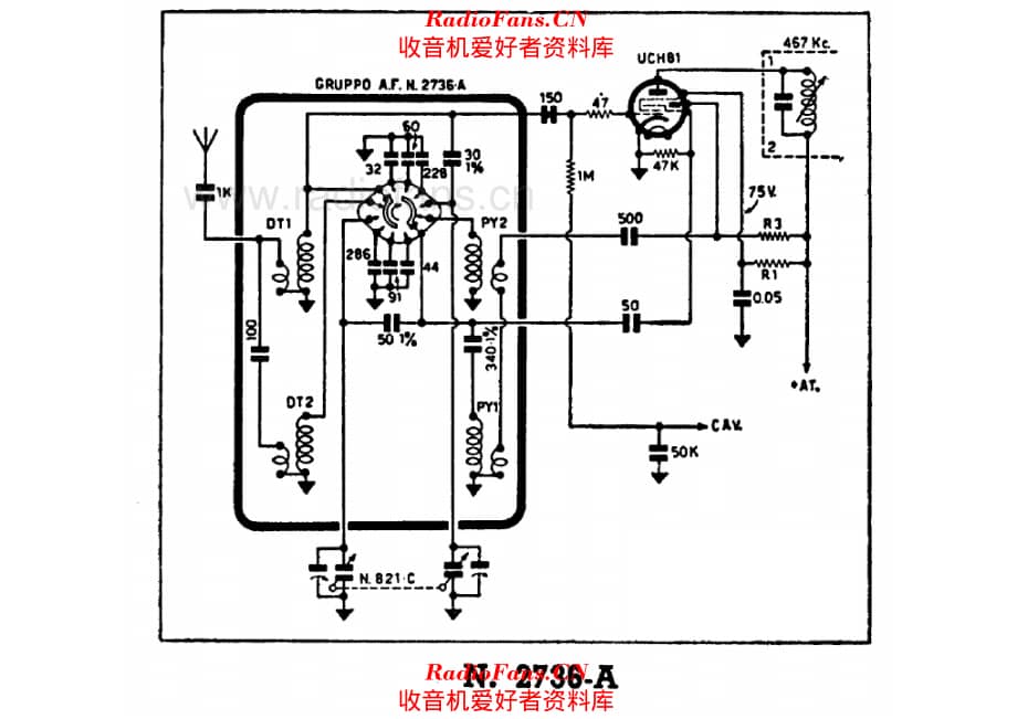 Geloso 2736A RF Unit 电路原理图.pdf_第1页