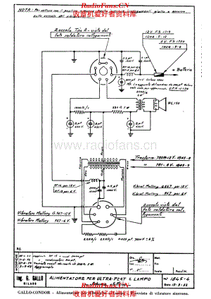 Gallo Condor car radio Lampo II series power supply unit 电路原理图.pdf