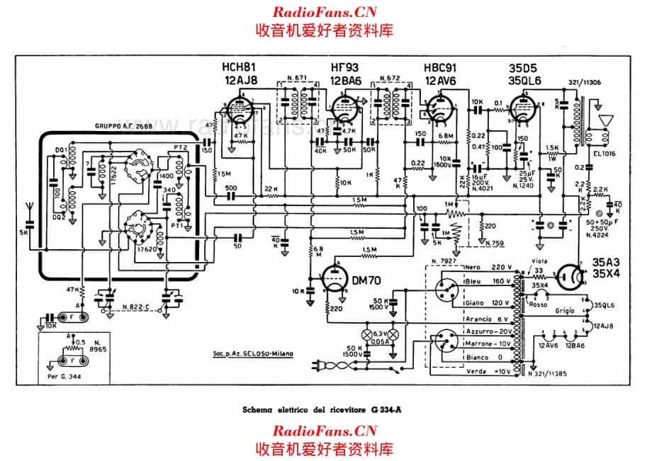 Geloso G334A 电路原理图.pdf_第1页