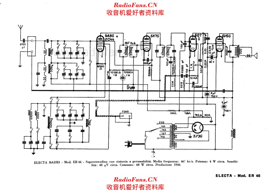 Electa Radio ER46 电路原理图.pdf_第1页
