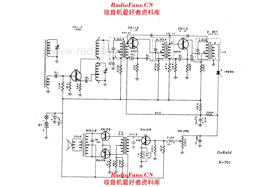 Dewald K-701 电路原理图.pdf_第1页