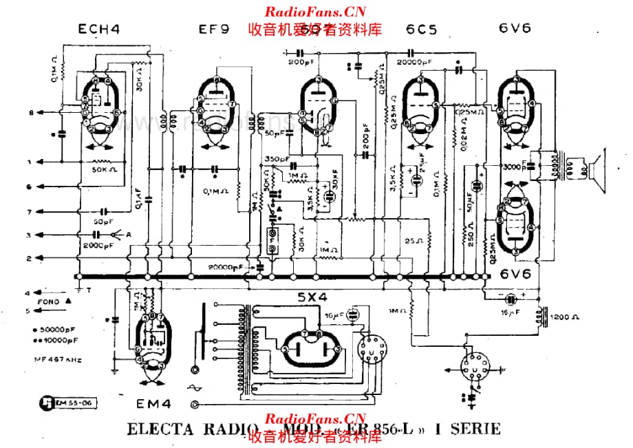 Electa Radio ER856L I serie 电路原理图.pdf_第1页