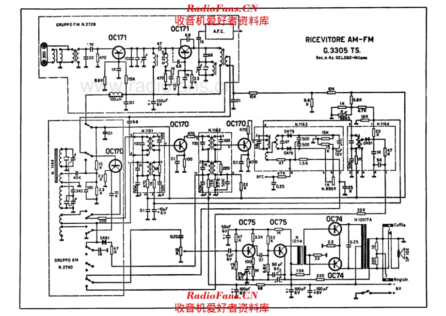 Geloso G3305 电路原理图.pdf_第1页