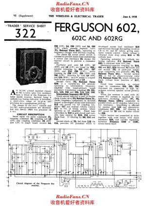 Ferguson 602 电路原理图.pdf