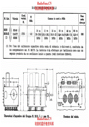 Geloso 2618 RF Unit specs 电路原理图.pdf