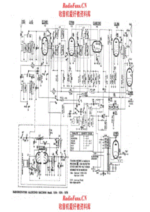 Allocchio Bacchini 1074 - 1076 - 1078 电路原理图.pdf