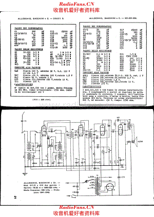 Allocchio Bacchini 510 511S 电路原理图.pdf