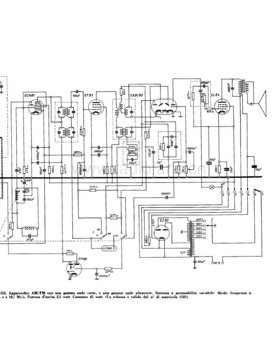 Allocchio Bacchini 552 2-2 电路原理图.pdf_第1页