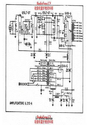 Geloso G213A Amplifier alternate 电路原理图.pdf
