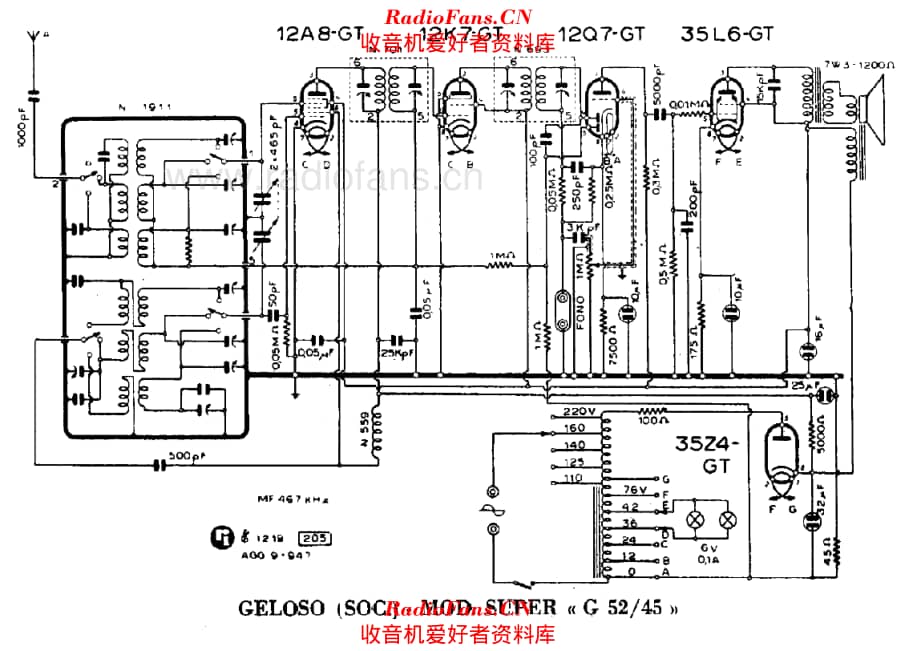 Geloso Super G52-45 电路原理图.pdf_第1页