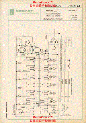 Becker_Reims_U_I-Schematic 电路原理图.pdf