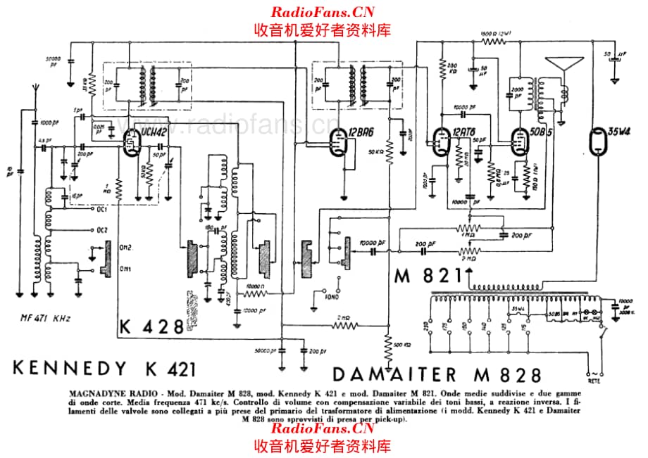 Damaiter M821 M828 Kennedy K421 电路原理图.pdf_第1页