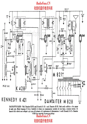 Damaiter M821 M828 Kennedy K421 电路原理图.pdf