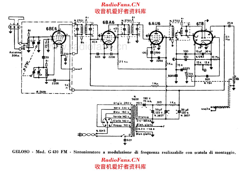 Geloso G430 电路原理图.pdf_第1页