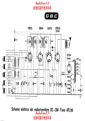 GBC AR-26 Fono 电路原理图.pdf