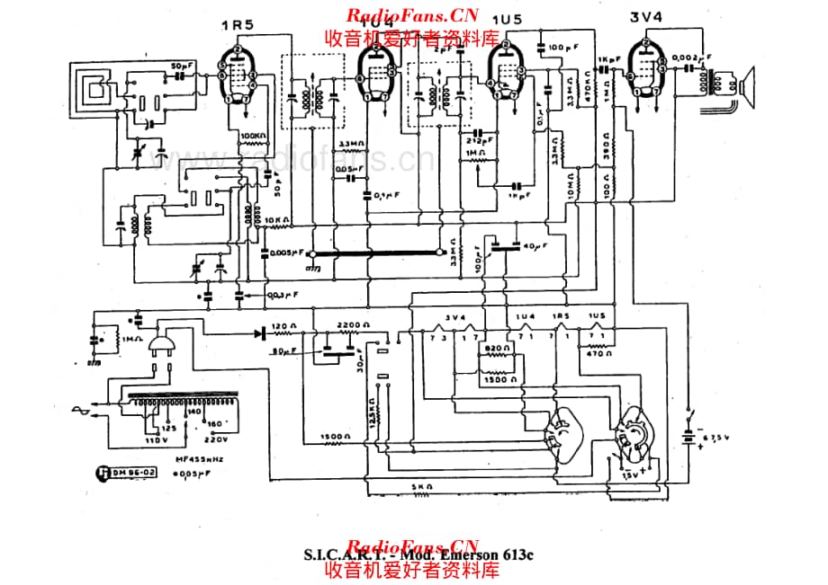 Emerson 613C 电路原理图.pdf_第1页