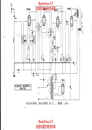 Allocchio Bacchini 510 电路原理图.pdf