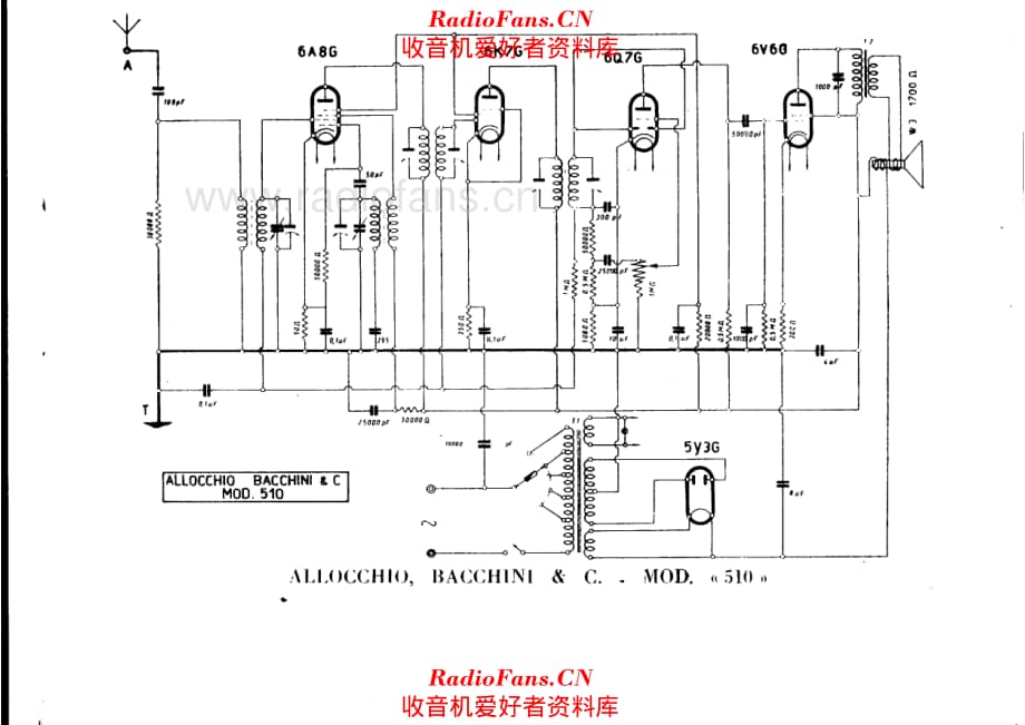 Allocchio Bacchini 510 电路原理图.pdf_第1页