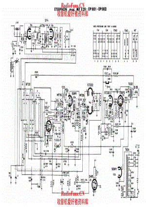 Eterphon MF E29 - EP1001 - EP1002 电路原理图.pdf