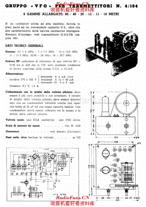 Geloso VFO 4-104 specs 电路原理图.pdf