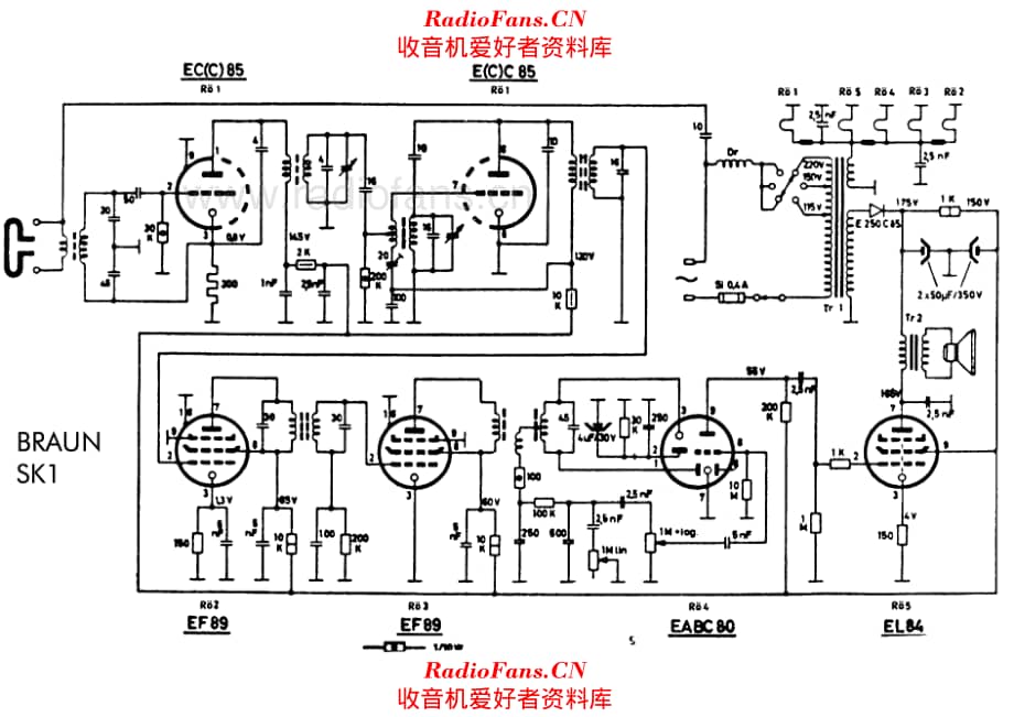 Braun SK1 电路原理图.pdf_第1页