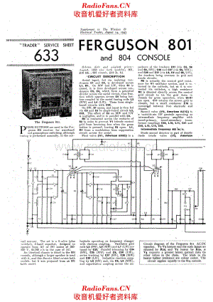 Ferguson 801 电路原理图.pdf