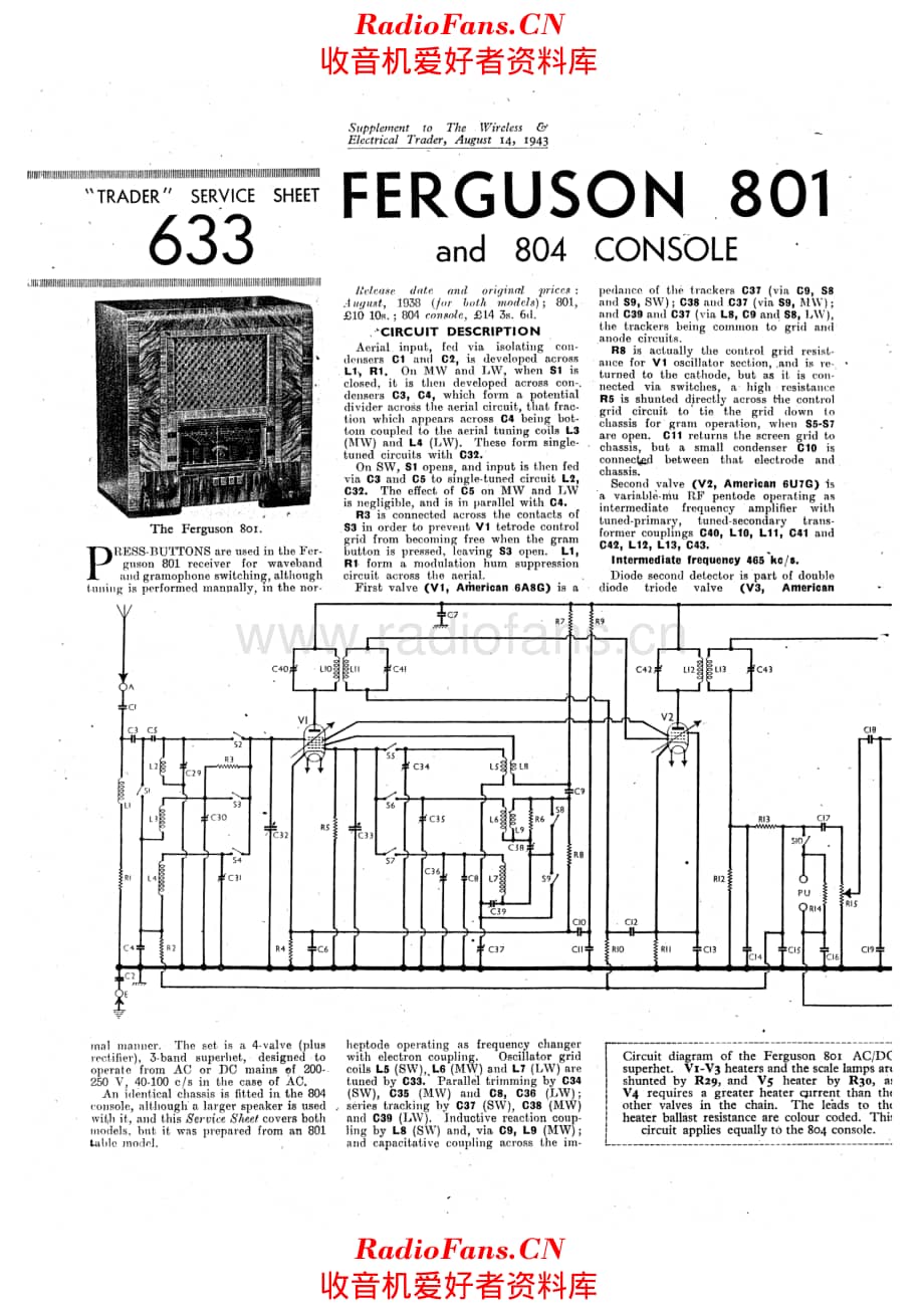 Ferguson 801 电路原理图.pdf_第1页