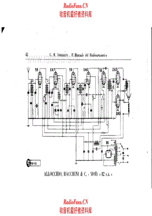 Allocchio Bacchini 82ca 电路原理图.pdf