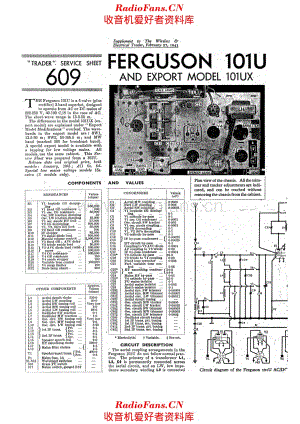 Ferguson 101U 电路原理图.pdf