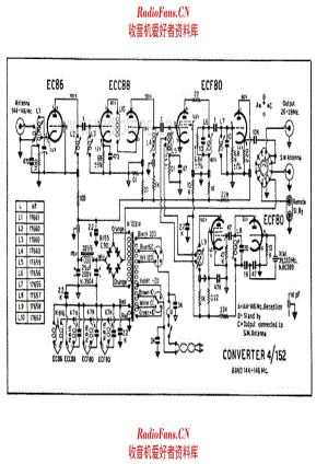 Geloso 4-152 Converter 电路原理图.pdf